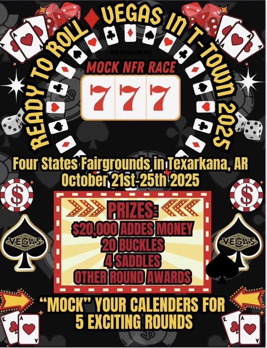 Vegas in T-Town Barrel Race